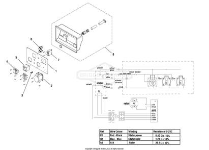 Part Location Diagram of 707129 Briggs and Stratton Socket